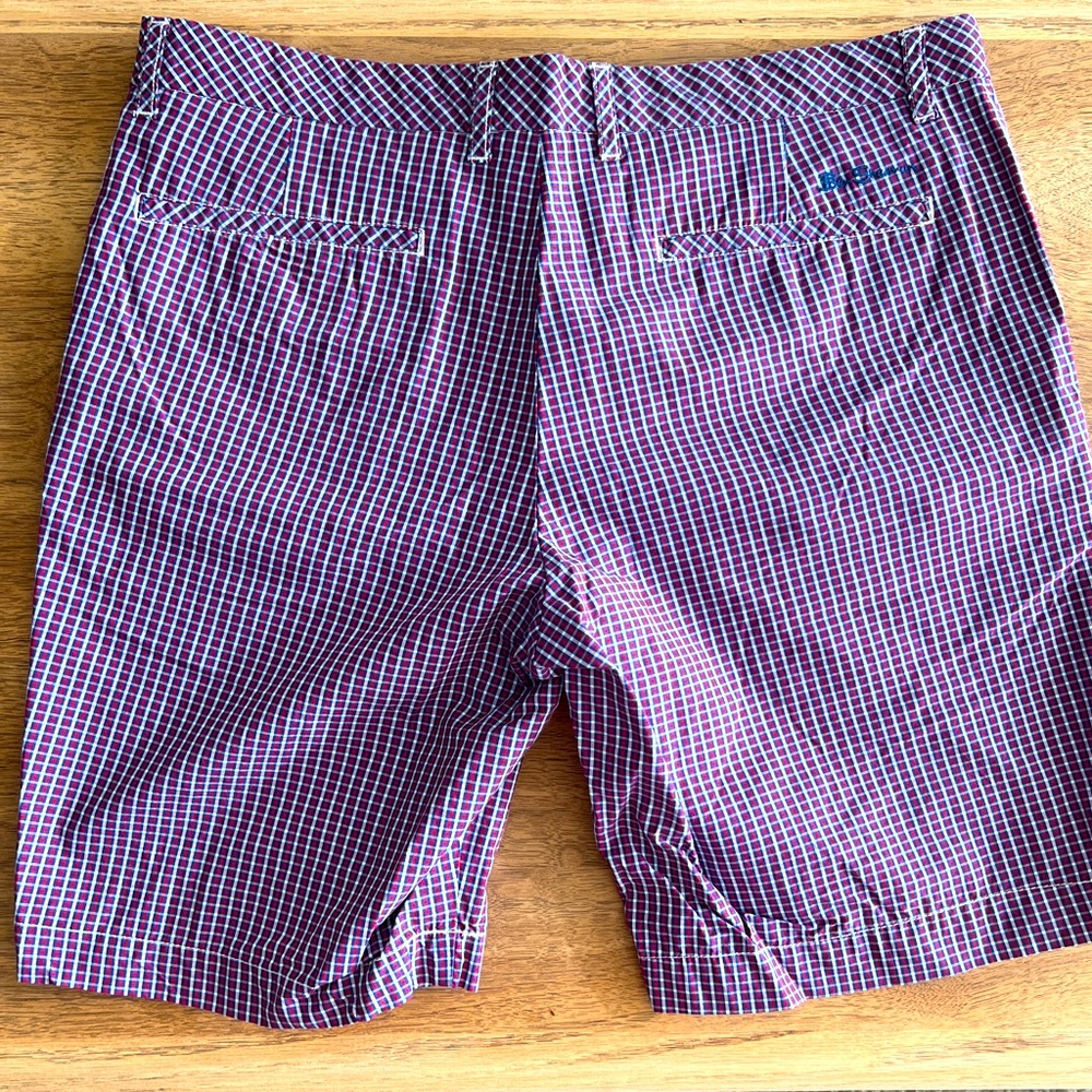 Ben Sherman Plaid Shorts NWOT 34W